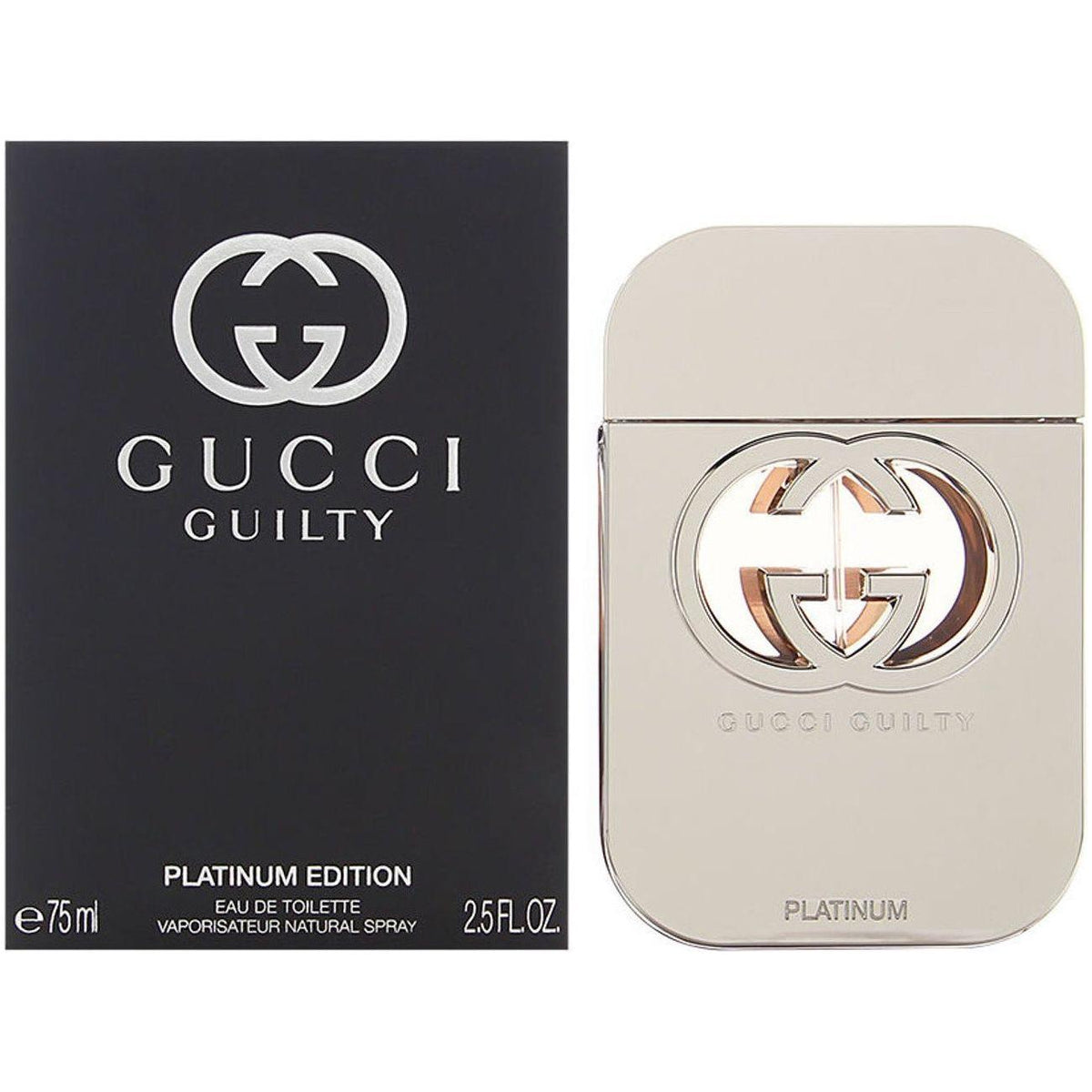 Gucci Guilty Platinum Edition by Gucci perfume EDT 2.5 oz New in Box