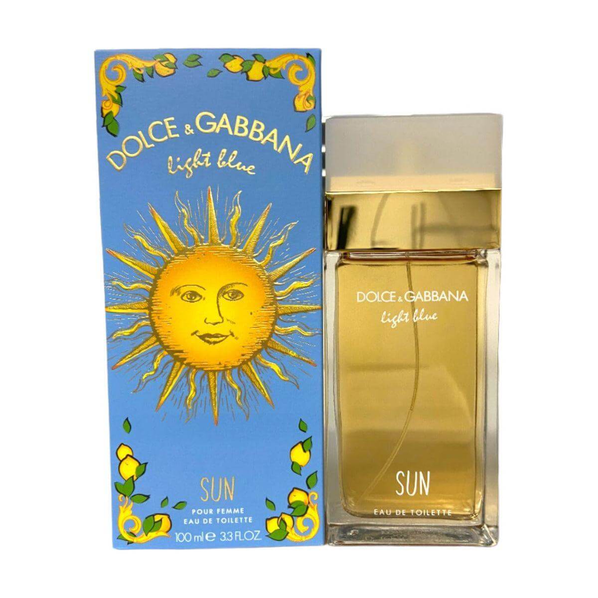 Light Blue Sun by Dolce & Gabbana for women EDT 3.3 / 3.4 oz New In Box