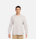 NSW Premium Essential Mens Long Sleeve Shirt - Beige/Beige