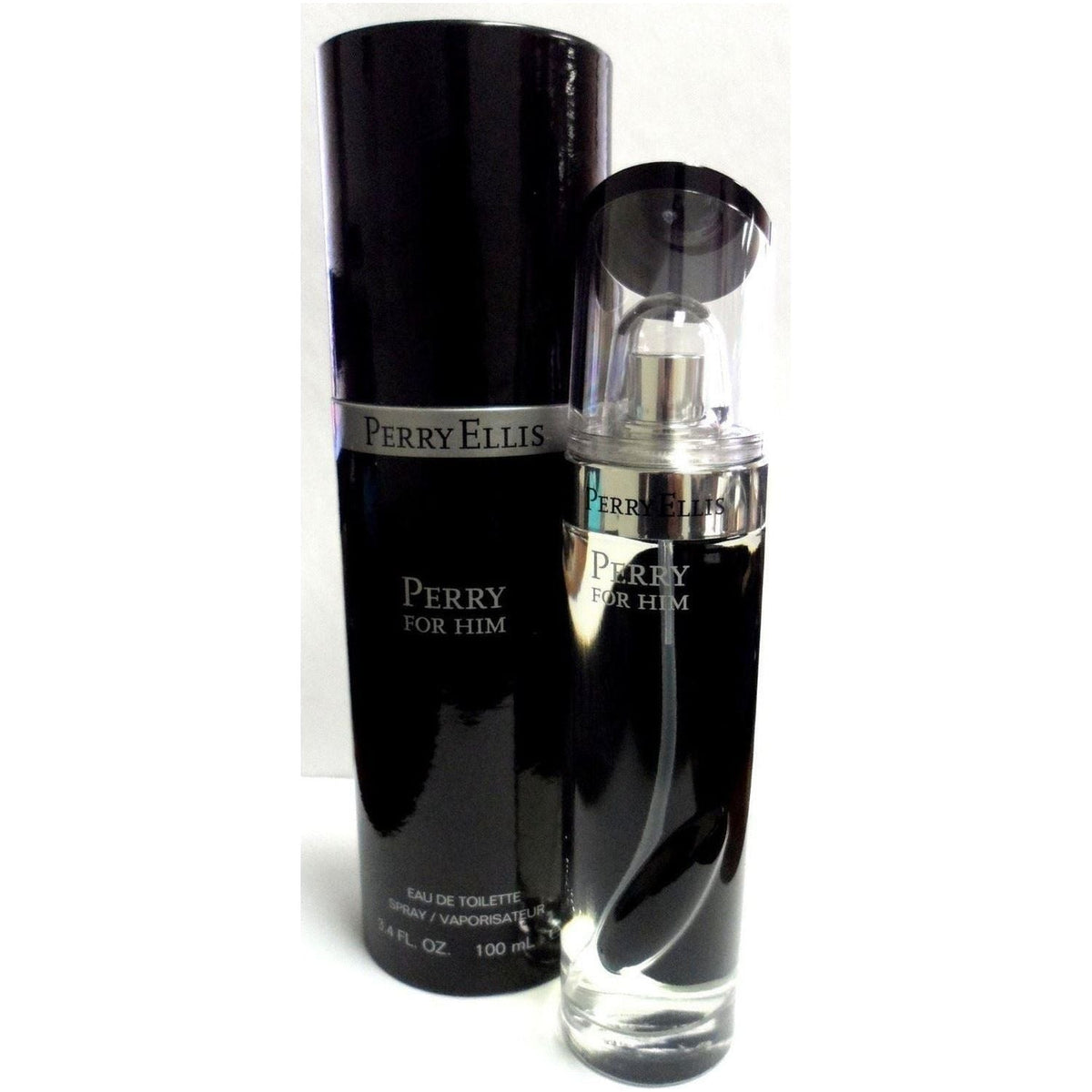 PERRY FOR HIM BLACK by Perry Ellis for men 3.4 oz 3.3 edt Cologne New in Box
