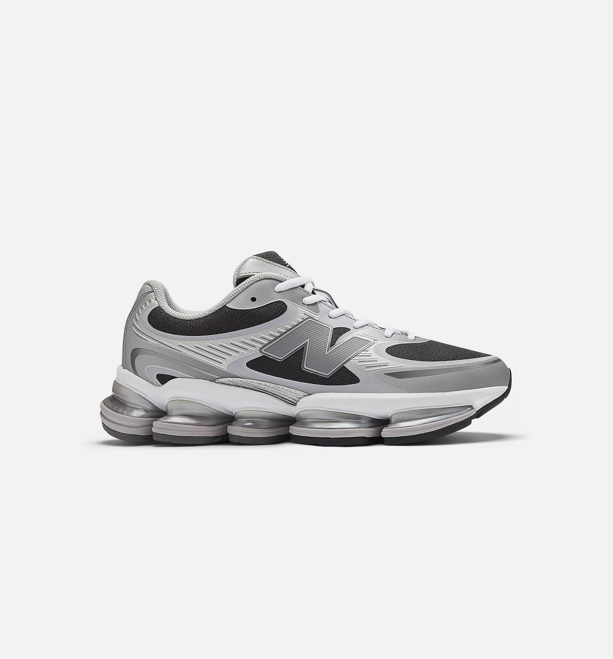 ABZORB 2000 Mens Lifestyle Shoe - Silver Metallic/Faded Black