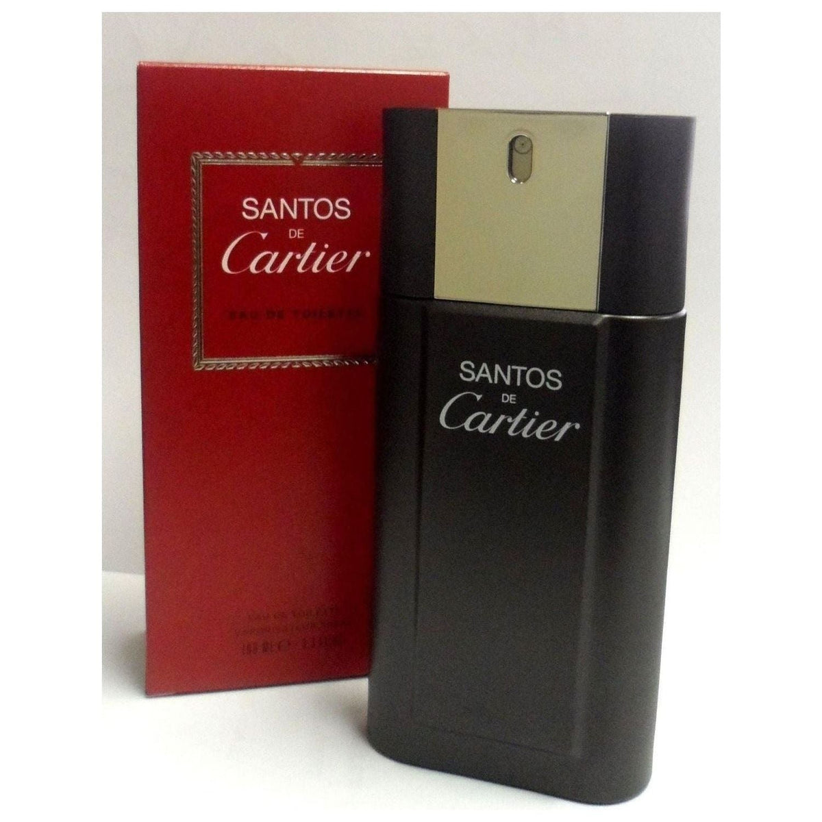 SANTOS de CARTIER Cologne for Men 3.3 oz / 3.4 oz Spray edt NEW in BOX