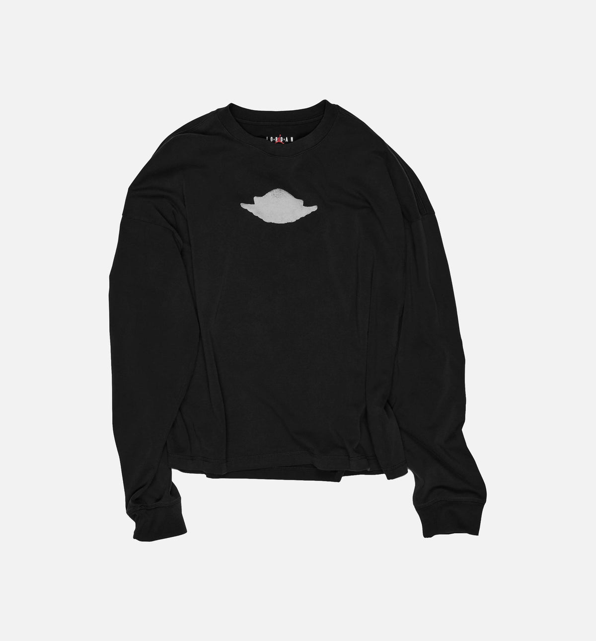 Air Jordan Neighborhood Black Cat Mens Long Sleeve Shirt - Black/White