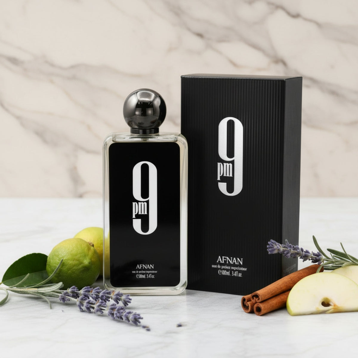 9 PM by Afnan cologne for men EDP 3.3 /3.4 oz New in Box