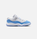 Air Jordan 11 Retro Low University Blue Preschool Lifestyle Shoe - White/University Blue/Black Free Shipping