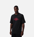 Flight Essentials Pocket Mens Short Sleeve Shirt - Black/University Red