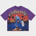 Kick Push Tshirt (Purple)