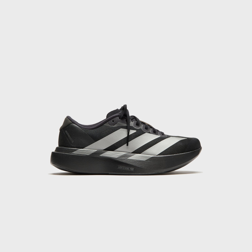 adidas Adizero Evo SL - Core Black / Iron Metallic / Grey Four