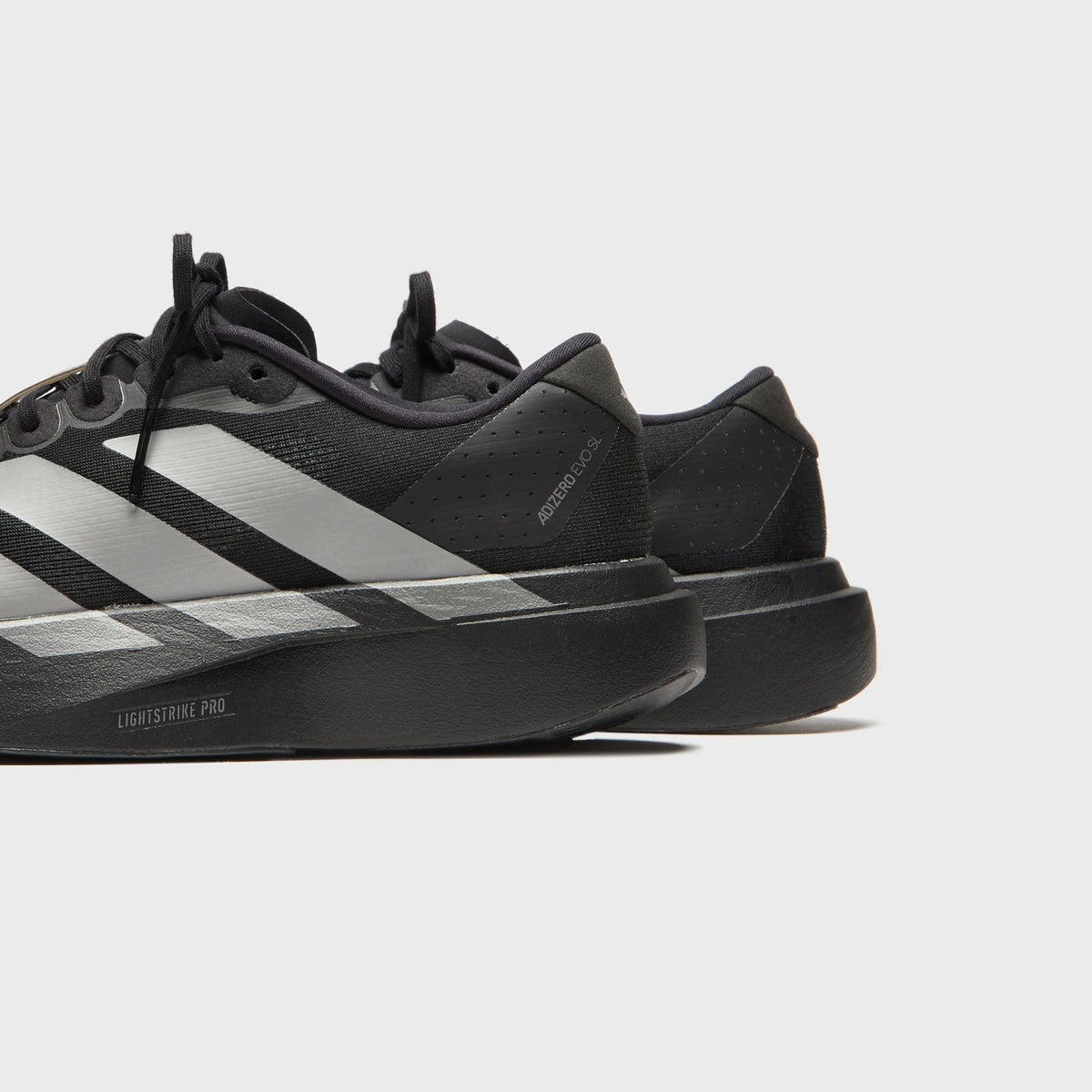 adidas Adizero Evo SL - Core Black / Iron Metallic / Grey Four
