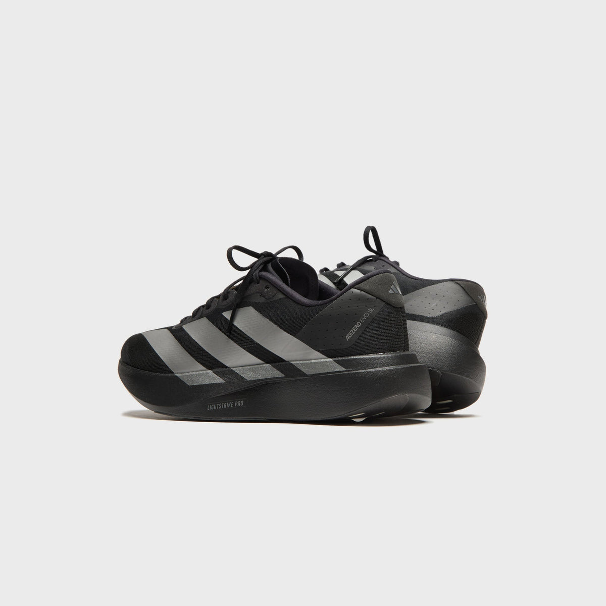 adidas Adizero Evo SL - Core Black / Iron Metallic / Grey Four