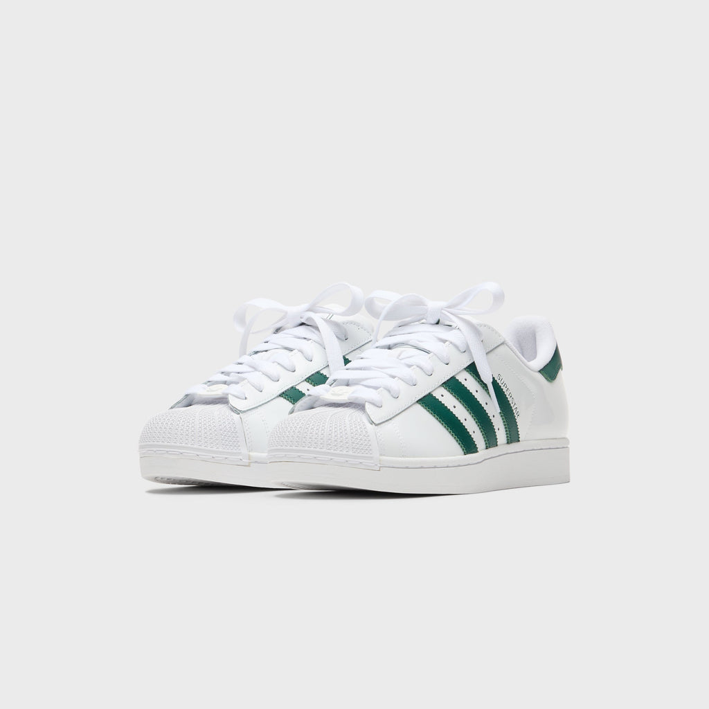 adidas Superstar II - Cloud White / Collegiate Green