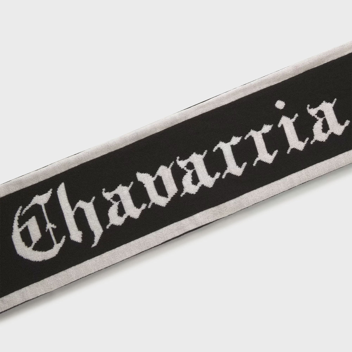 adidas x Willy Chavarria Soccer Scarf - Black / Better Scarlet / Collegiate Green