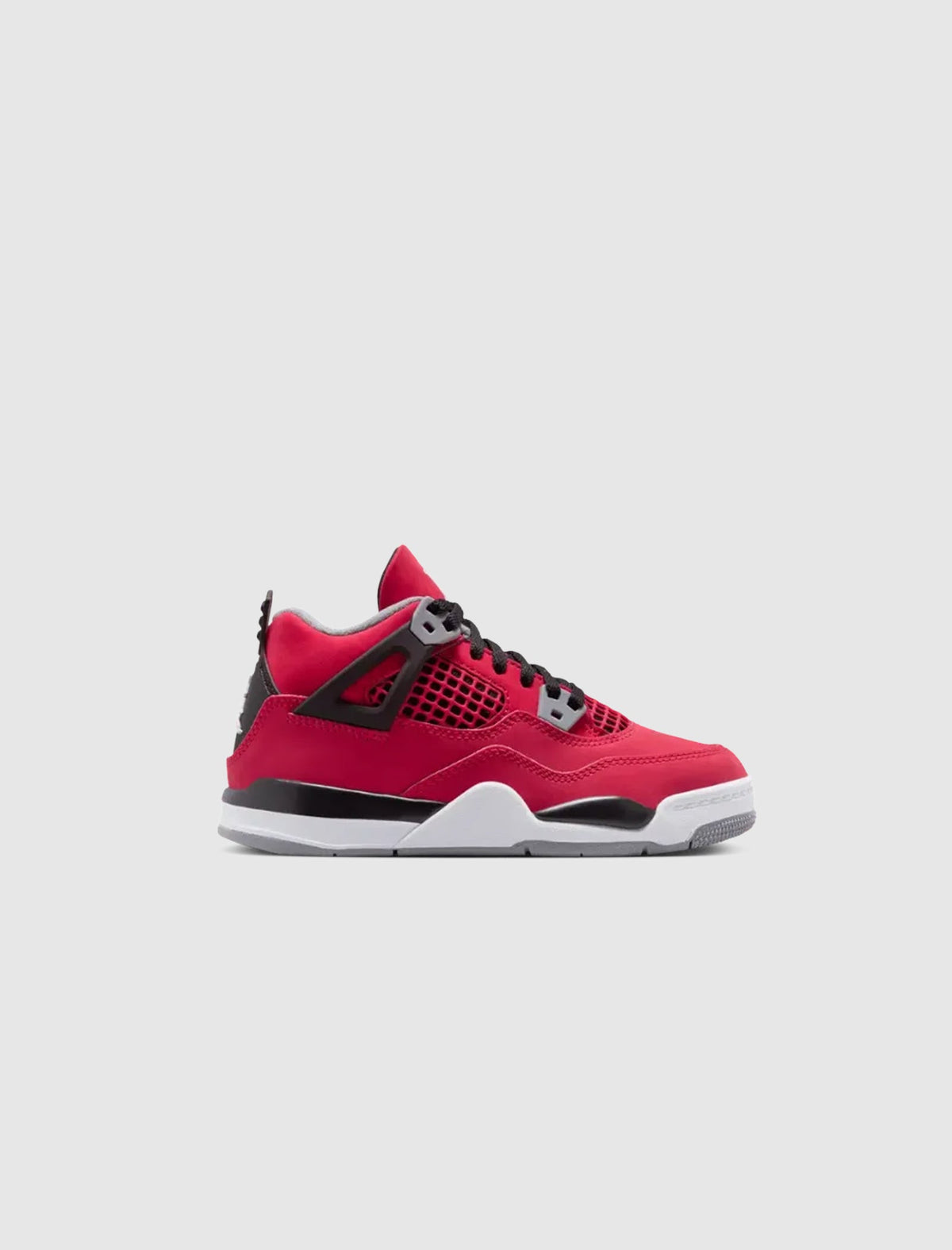 AIR JORDAN 4 RETRO "FIRE RED/WHITE" PS
