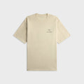 Arc'teryx Kragg SL Cotton Bird Word Short Sleeve Tee - Sea Salt / Mongoose
