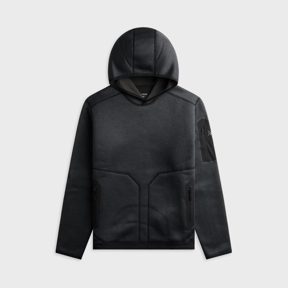 Arc'teryx Covert Pullover Hoody - Black Heather