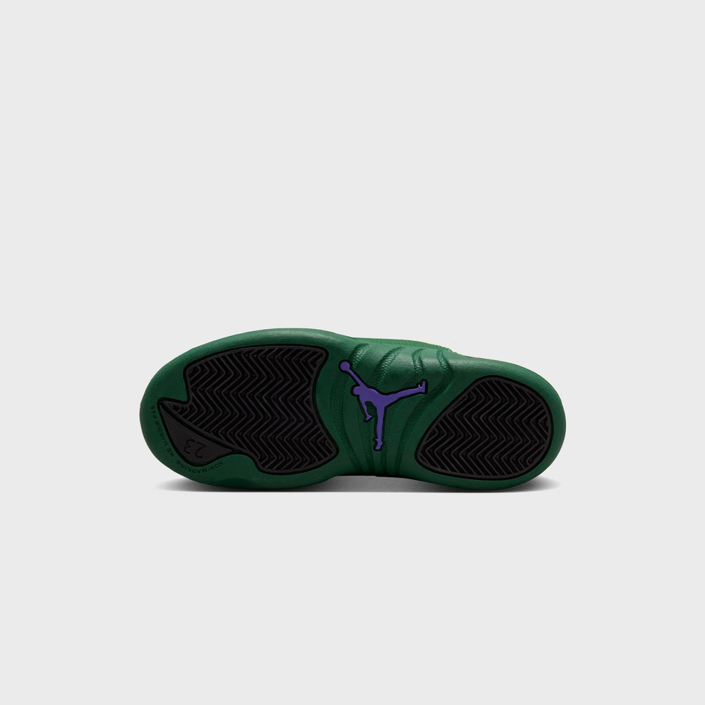 Jordan PS Jordan 12 Retro - Summit White / Gorge Green / Black / Fierce Purple