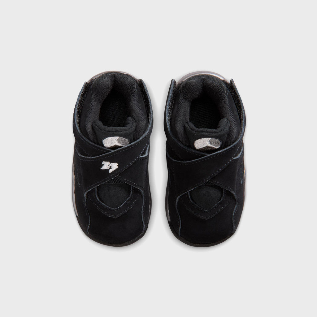 Jordan TD Jordan 8 Retro - Black / Light Graphite / White