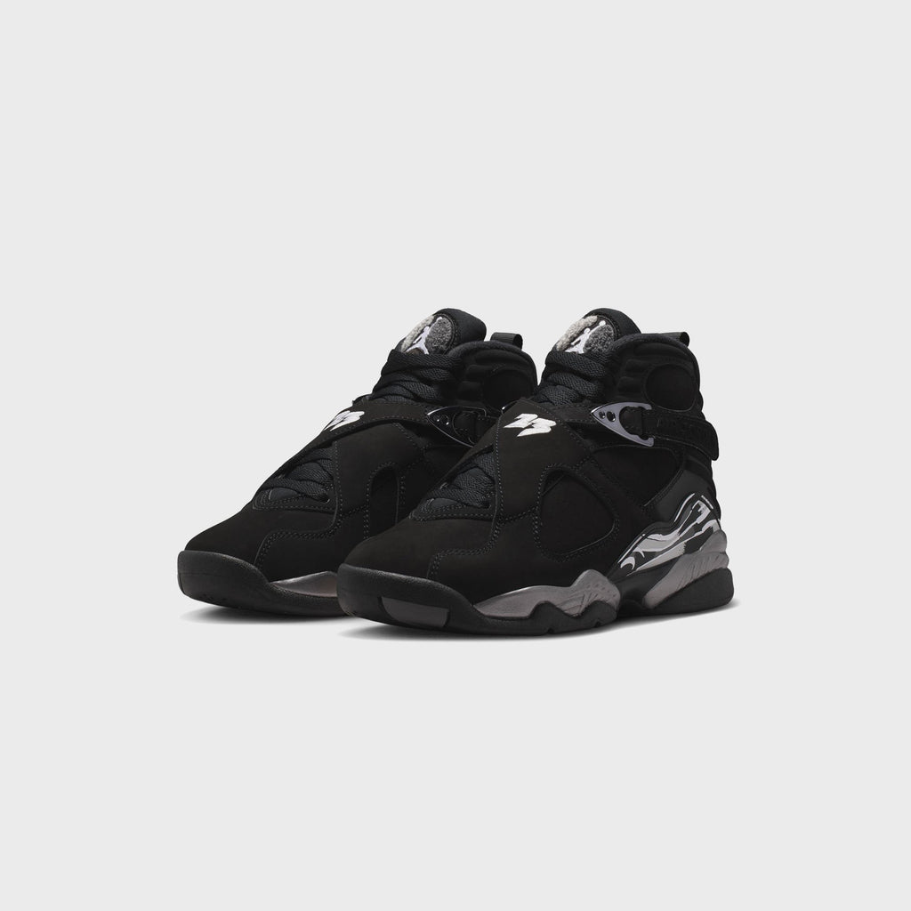 Jordan GS Air Jordan 8 Retro - Black / Light Graphite / White