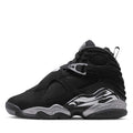 Air Jordan 8 Retro 'Chrome' (GS) - Black/White