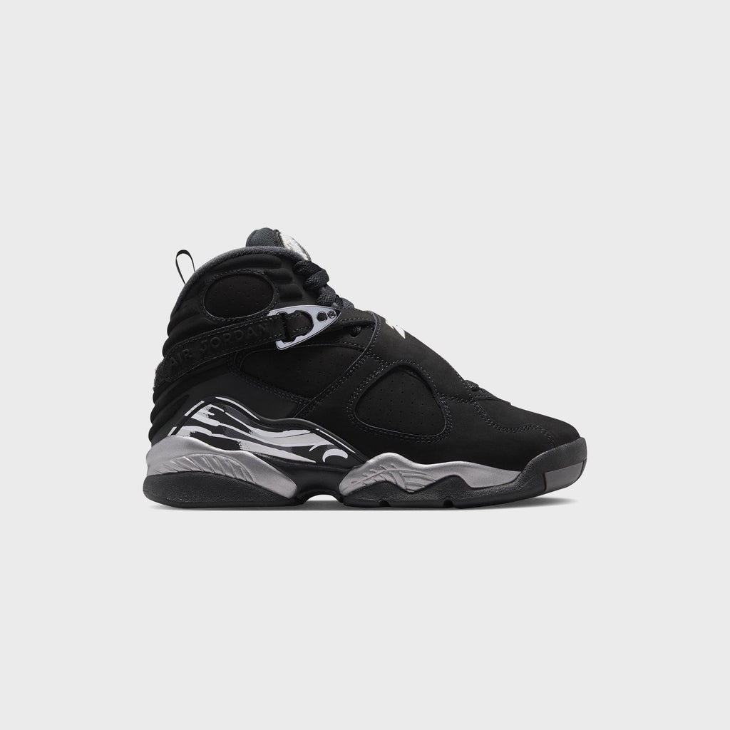Jordan GS Air Jordan 8 Retro - Black / Light Graphite / White