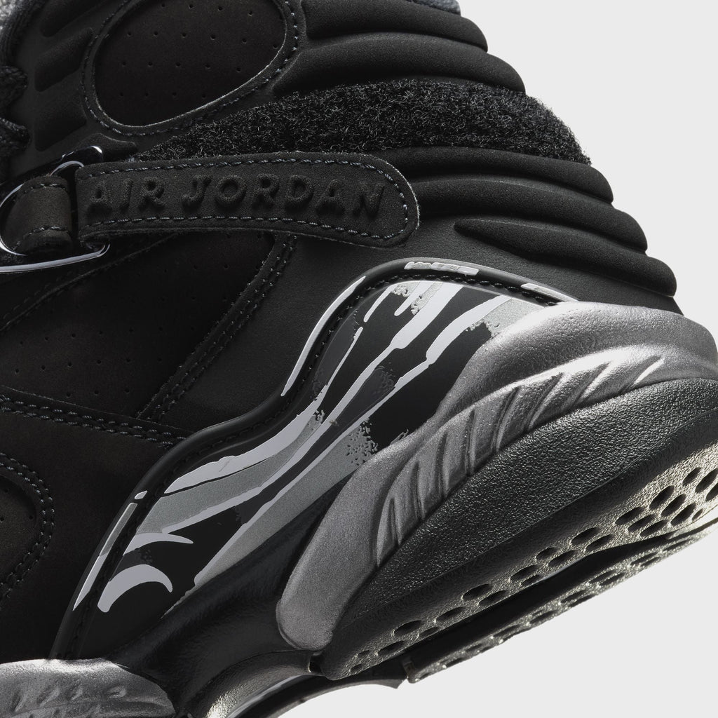 Jordan GS Air Jordan 8 Retro - Black / Light Graphite / White