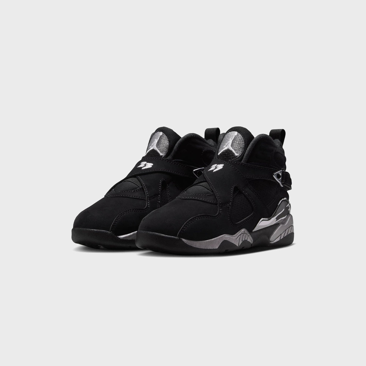 Jordan PS Jordan 8 Retro - Black / Light Graphite / White