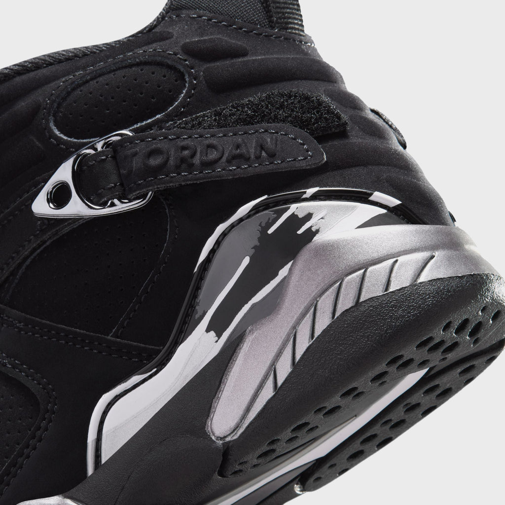 Jordan PS Jordan 8 Retro - Black / Light Graphite / White