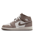 Air Jordan 1 Mid (GS) - Enigma Stone/Olive Grey