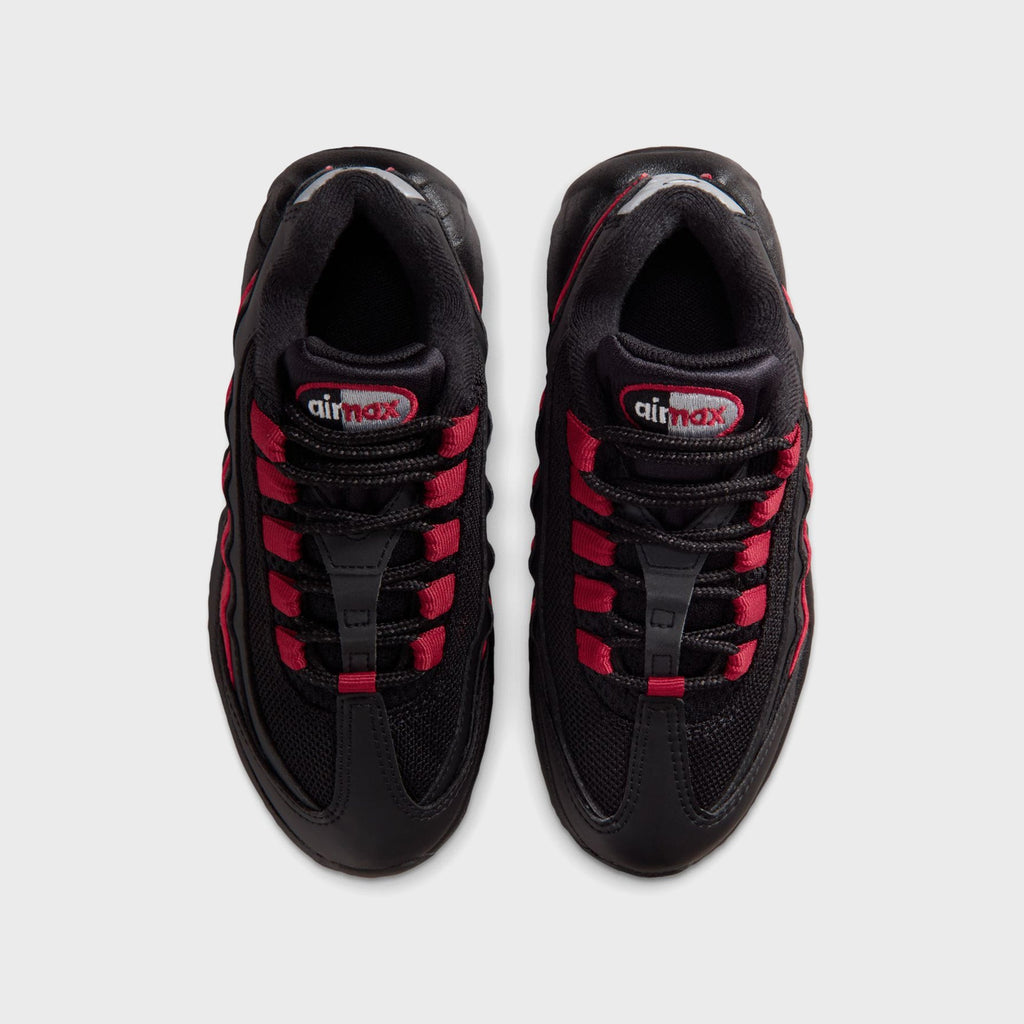 Nike PS Air Max 95 Recraft - Black / Team Crimson / Wolf Grey