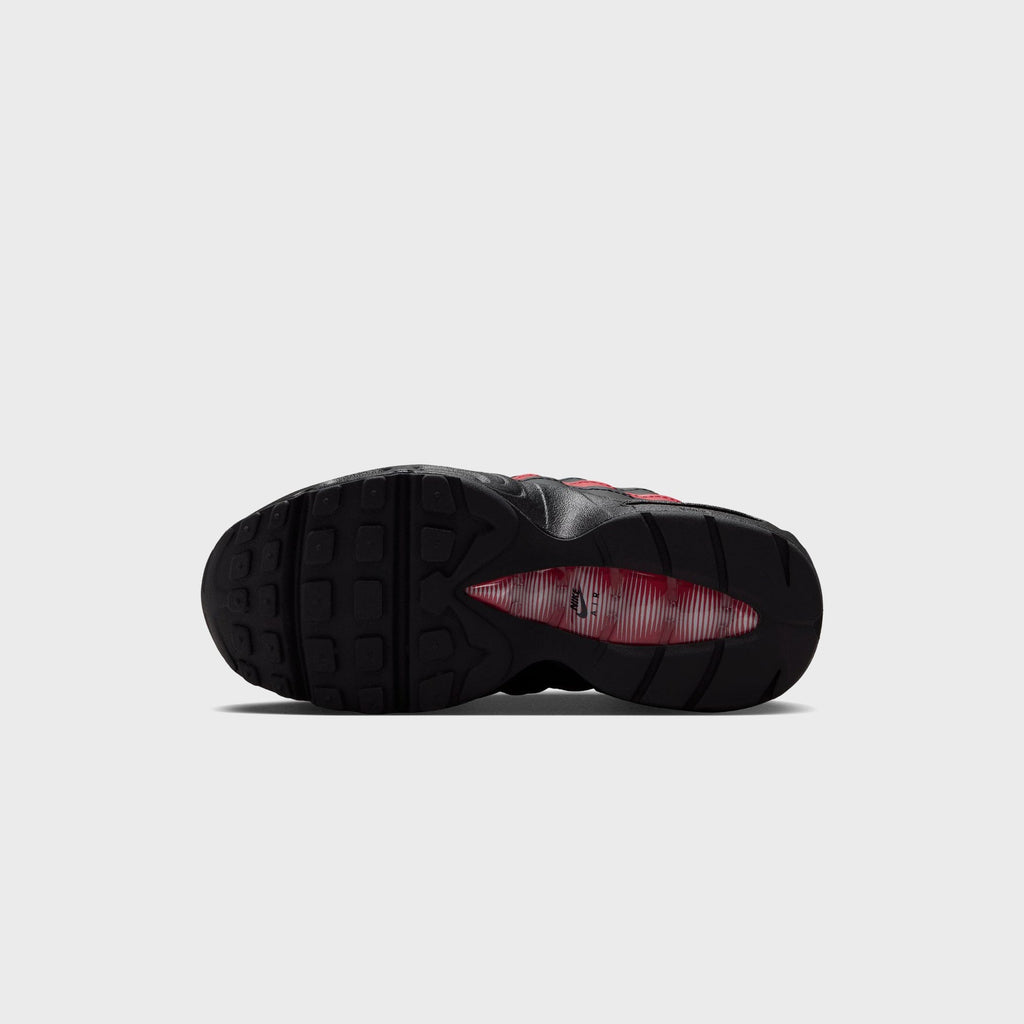 Nike PS Air Max 95 Recraft - Black / Team Crimson / Wolf Grey