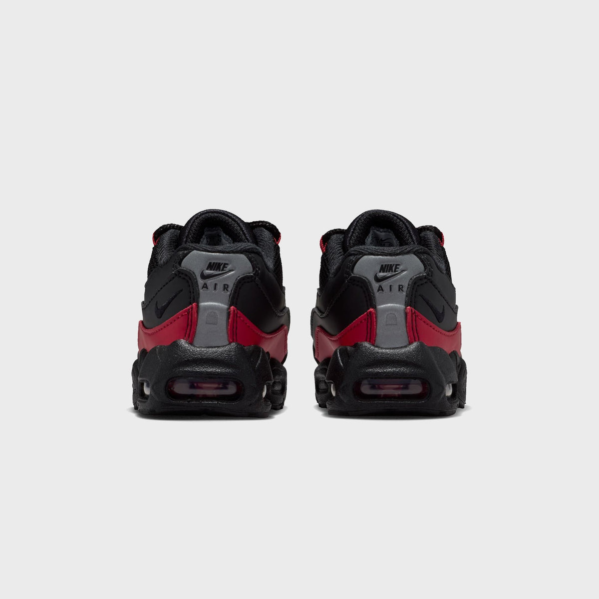 Nike TD Air Max 95 Recraft - Black / Team Crimson / Wolf Grey