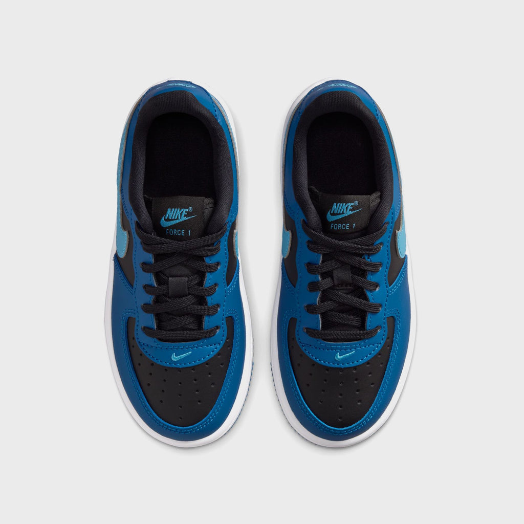 Nike PS Air Force 1 Low - Black / Dutch Blue / Court Blue / White