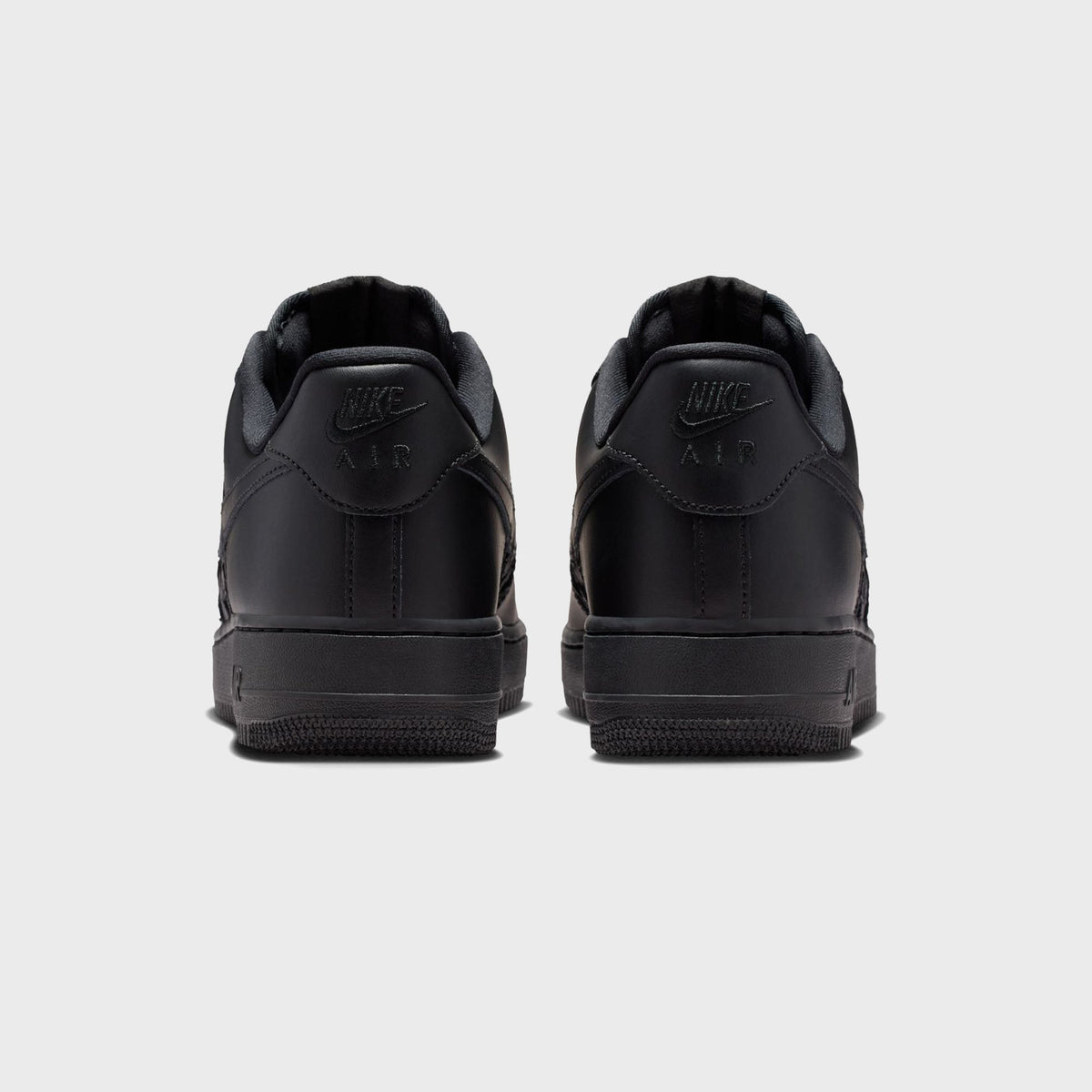 Nike Air Force 1 '07 Edge - Black / Metallic Silver