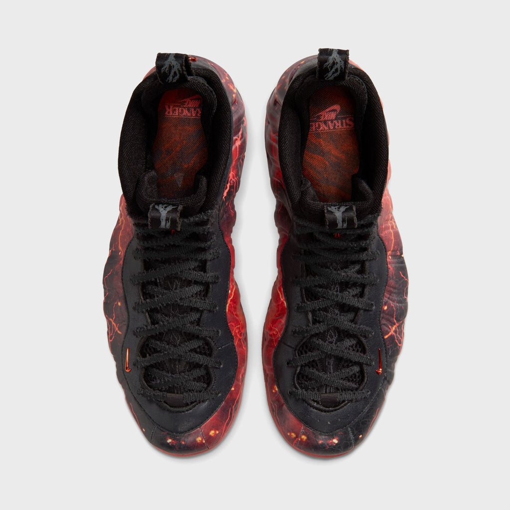 Nike x Stranger Things Air Foamposite One - Black / Bright Crimson / Off Noir
