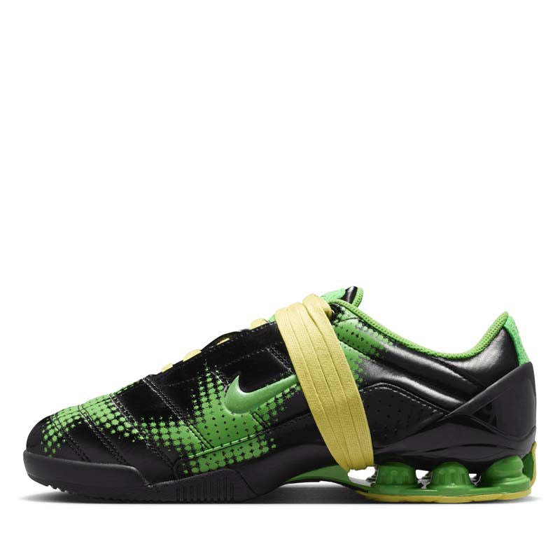 Women's Nike T90 Shox Magia WC - Black/Spinach Green