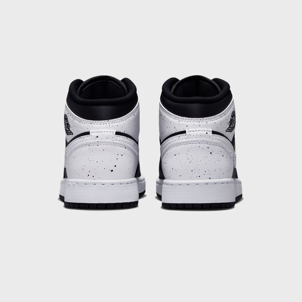 Jordan GS Air Jordan 1 Mid - Black / White