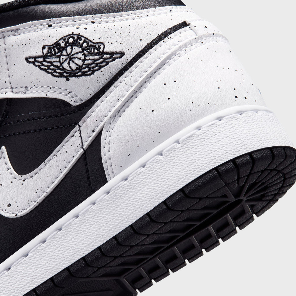 Jordan GS Air Jordan 1 Mid - Black / White