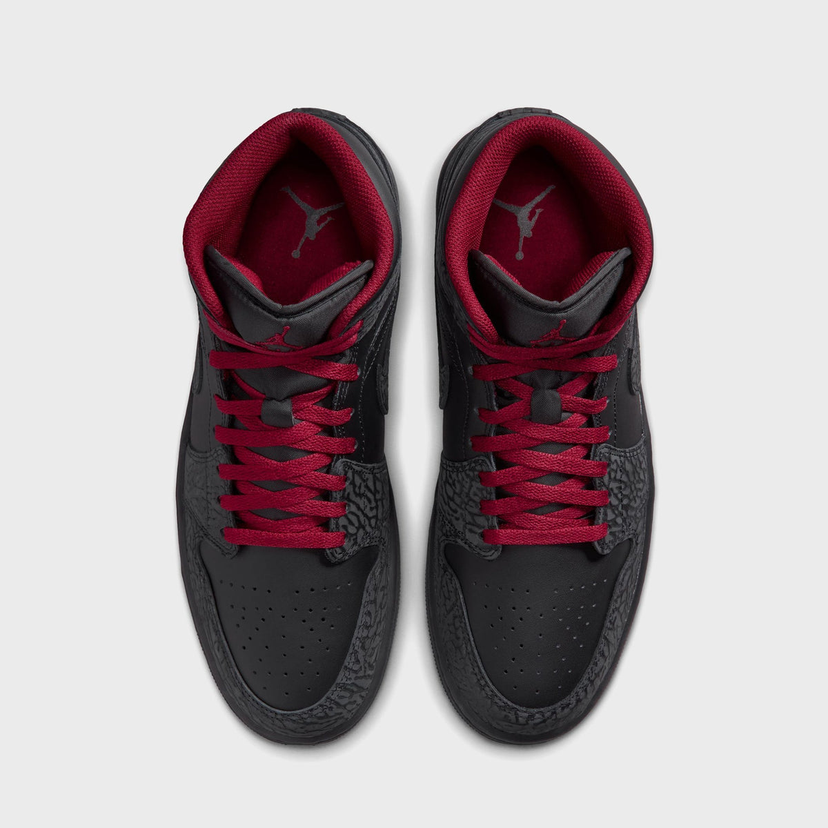 Jordan Air Jordan 1 Mid SE - Black / Lough Red