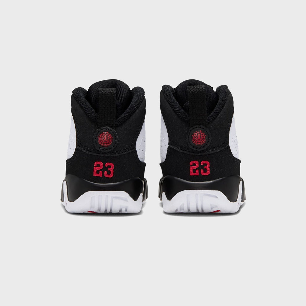 Jordan TD Jordan 9 Retro - White / Black / True Red