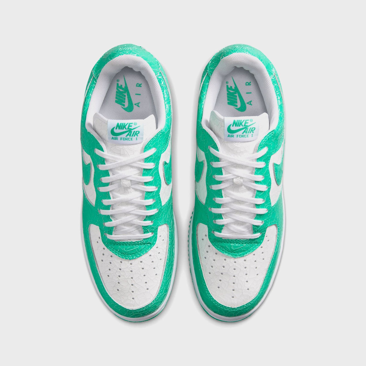 Nike Air Force 1 '01 Cracked Leather - Menta / White