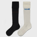 Football Socks - Off White/Black