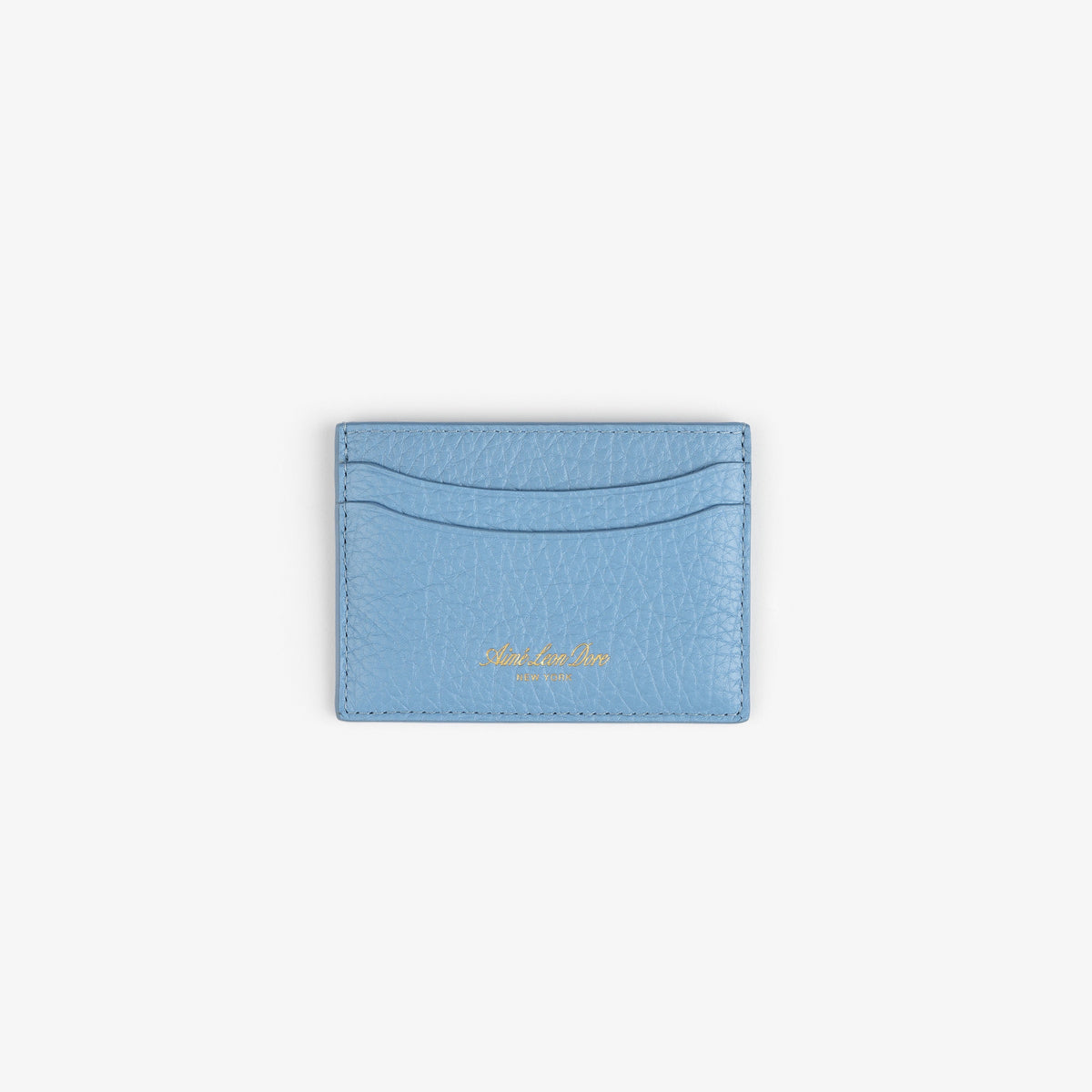 Tumbled Leather Card Holder