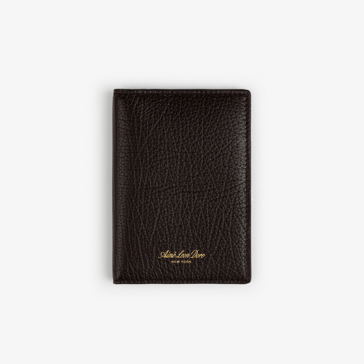 Tumbled Leather Passport Holder