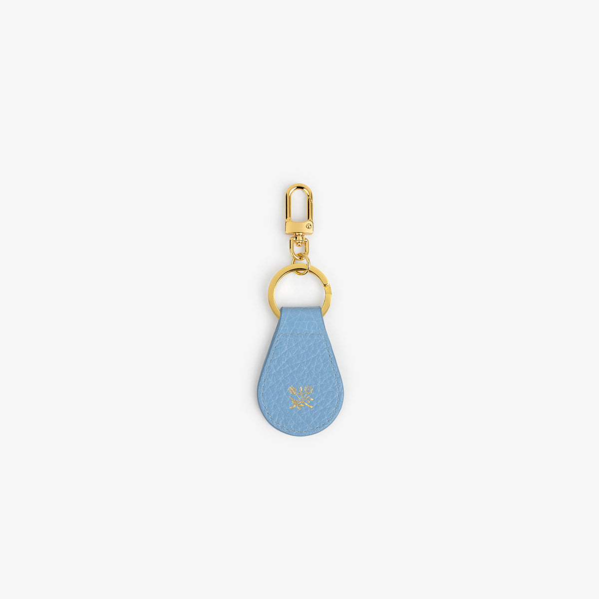 Tumbled Leather Key Fob