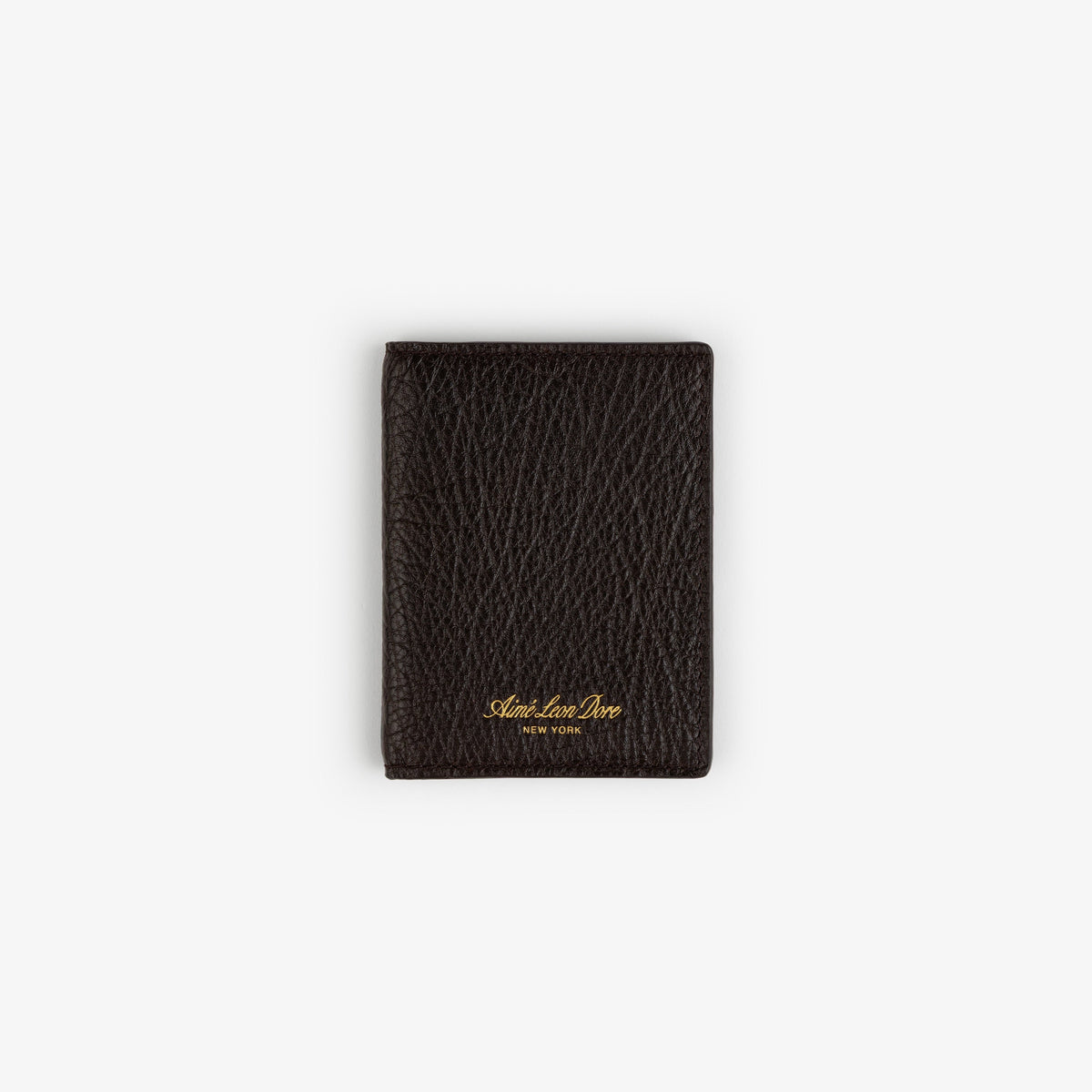 Tumbled Leather Bi-Fold Wallet