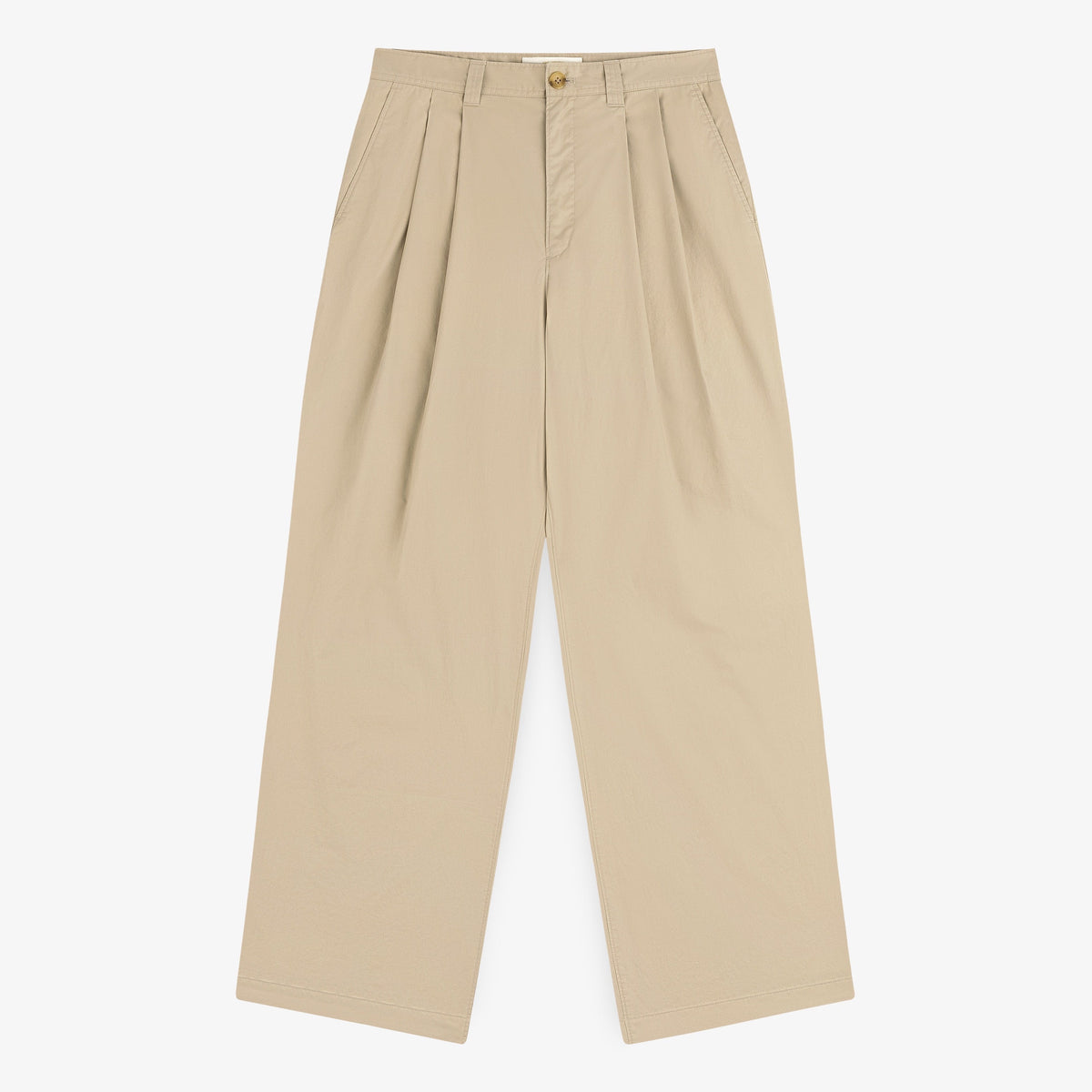 Double Pleated Officer Pant