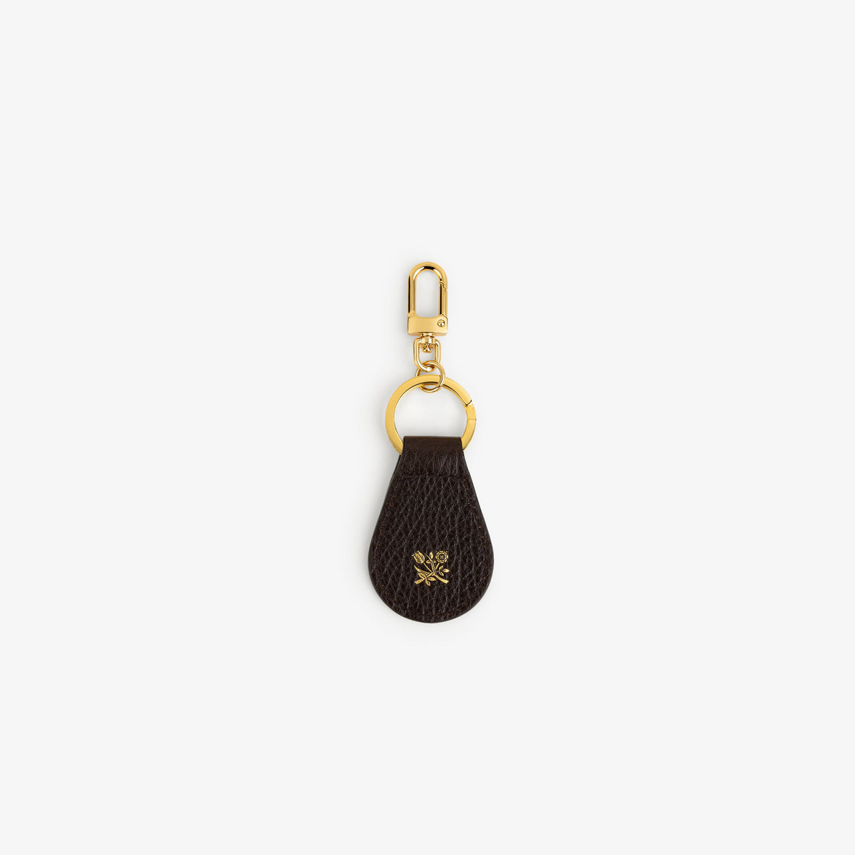 Tumbled Leather Key Fob