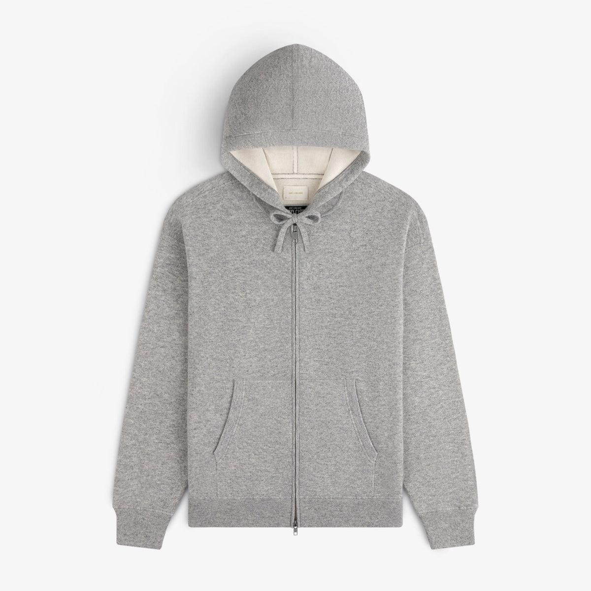 Full-Zip Pavilion Cashmere Hoodie