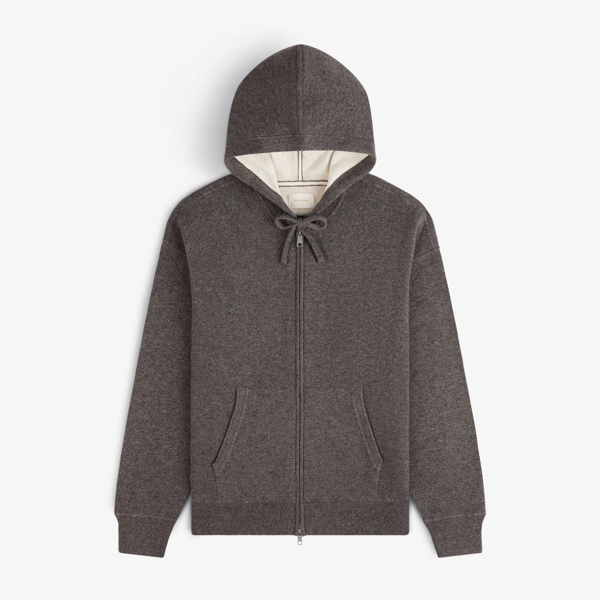 Full-Zip Pavilion Cashmere Hoodie