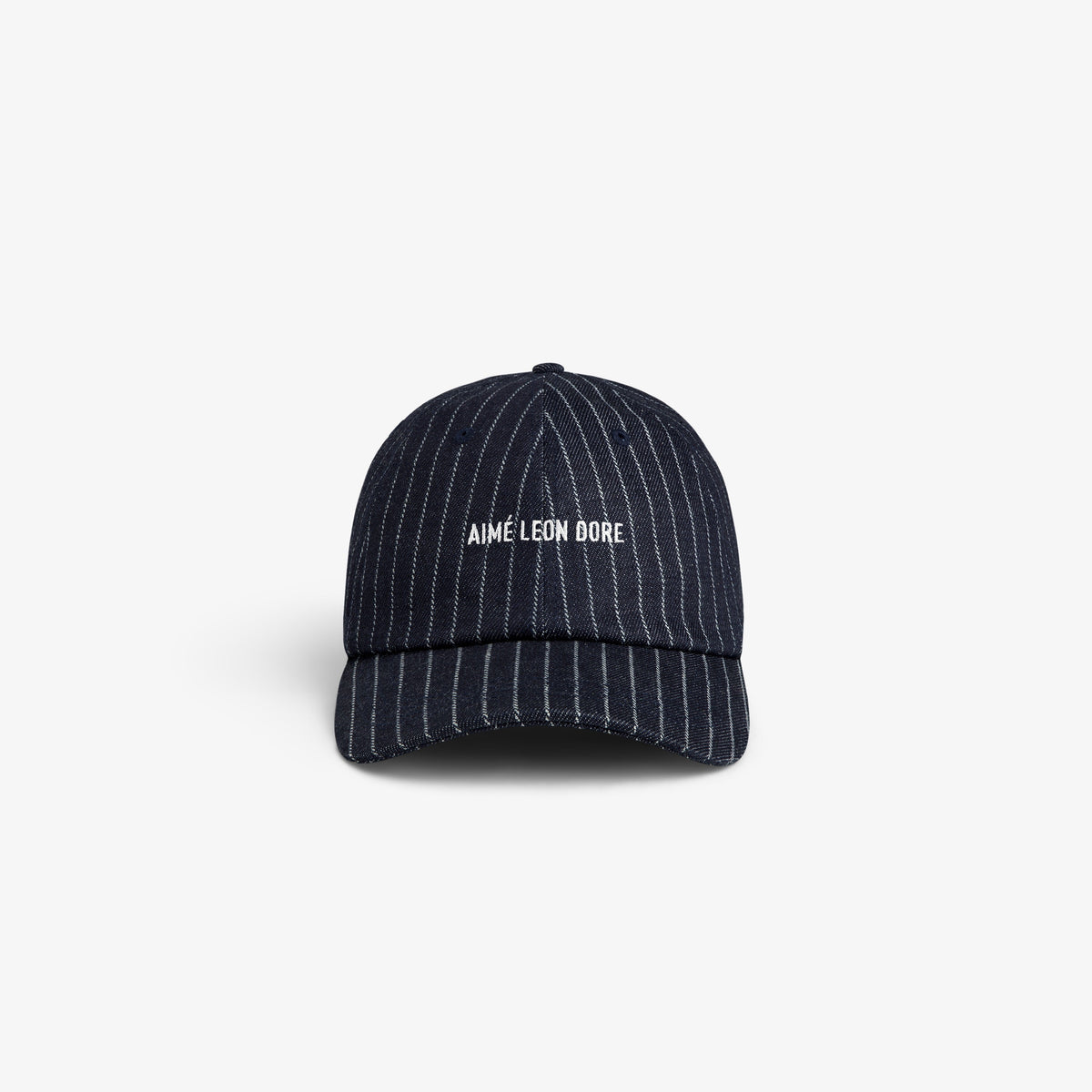 Chalk Stripe Logo Hat